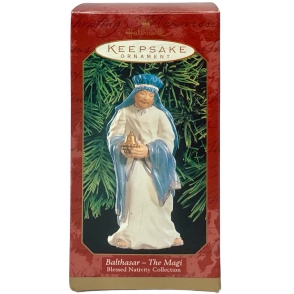 Hallmark 1999 Balthasar-The Magi Christmas Ornament - Picture 8 of 11